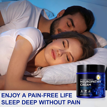 Neuropathy Cream for Feet, Legs & Hands – Lightweight, Plant-Based Formula with Cooling Comfort, 4 oz - dailyvitalstore