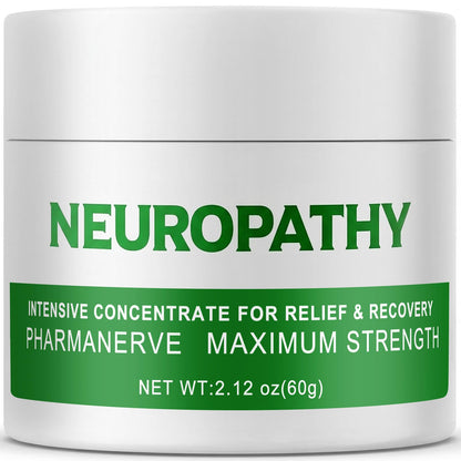 Neuropathy Pain Relief for Feet & Legs, Plant-Based Neuropathy Cream with Arnica, MSM & Vitamin B6 Soothing Formula, Fast-Acting Nerve Pain Relief Cream, Fast-Absorbing,Non-Greasy Daily Support-2.12OZ - dailyvitalstore