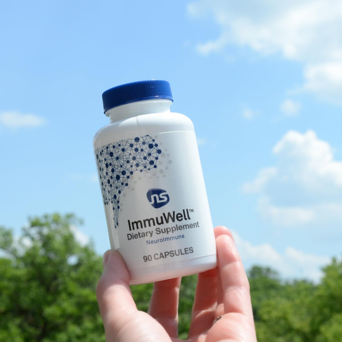Neuroscience ImmuWell - Immune Support & Brain Supplement for Memory and Focus with Vitamin C and Zinc, Vitamin D & Elderberry - Promotes Immunity, Mood, Energy, and Cognitive Function (90 ct) - dailyvitalstore