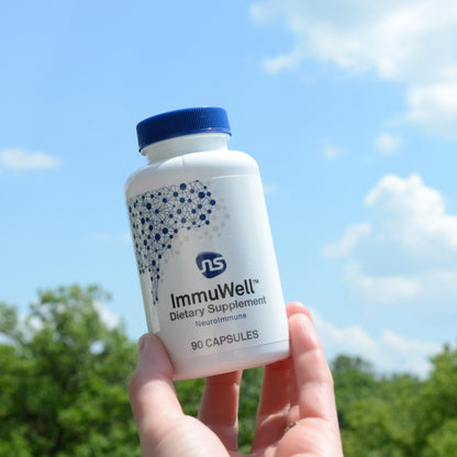 Neuroscience ImmuWell - Immune Support & Brain Supplement for Memory and Focus with Vitamin C and Zinc, Vitamin D & Elderberry - Promotes Immunity, Mood, Energy, and Cognitive Function (90 ct) - dailyvitalstore
