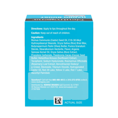 Neutrogena Hydro Boost Hyaluronic Acid Lip Balm, Nourishing Vitamin E Leaves Lips Feeling Hydrated, Sheer Pink Tinted Color with a Sweet Berry Flavor, Sheer Berry, 0.5 oz - dailyvitalstore