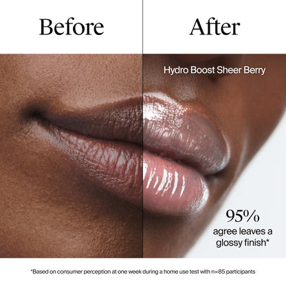 Neutrogena Hydro Boost Hyaluronic Acid Lip Balm, Nourishing Vitamin E Leaves Lips Feeling Hydrated, Sheer Pink Tinted Color with a Sweet Berry Flavor, Sheer Berry, 0.5 oz - dailyvitalstore