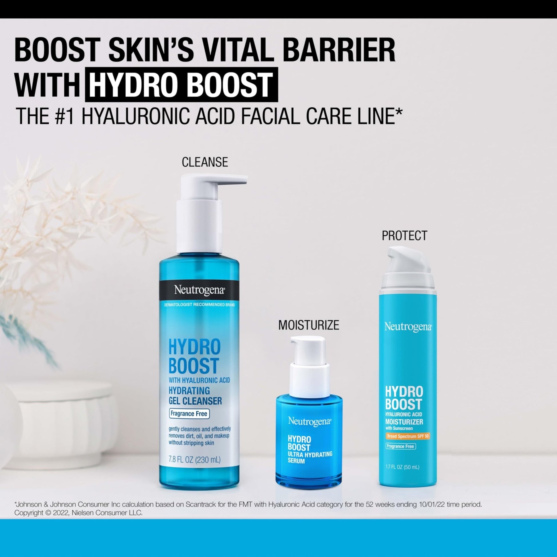 Neutrogena Hydro Boost Ultra Hydrating Serum with Hyaluronic Acid, Fragrance-Free Face Serum for Weightless Hydration and Softer - dailyvitalstore