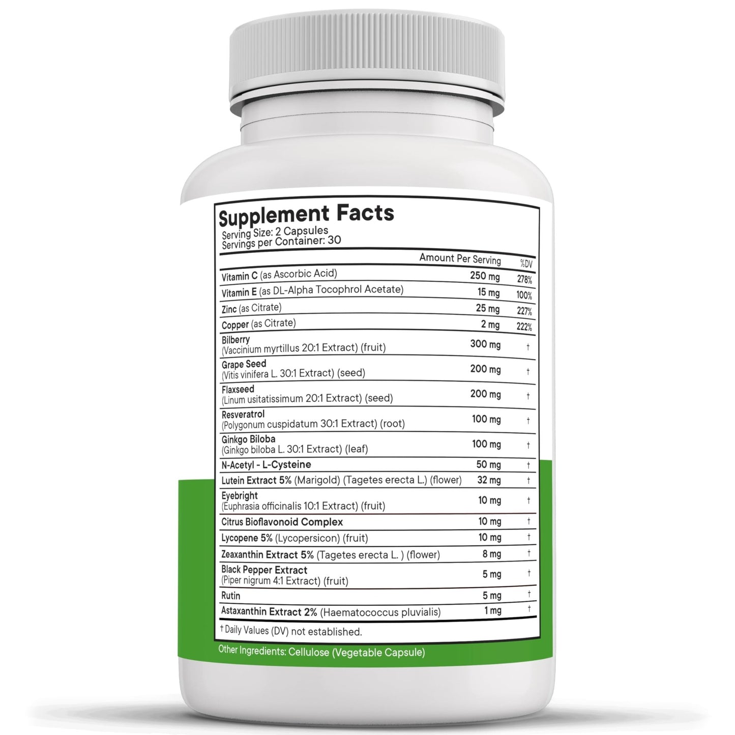 NEW AGE AREDS 2 Eye Vitamins - Lutein, Zeaxanthin, Bilberry, Astaxanthin Mineral Vision Supplement - 180 Count - dailyvitalstore