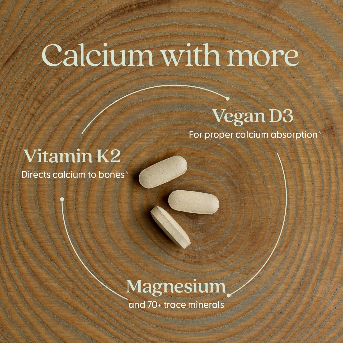 New Chapter Calcium Supplement - Bone Strength Plant-Based USDA Organic Calcium with Magnesium, Vitamin D3+K2, for Bone Health & Joint Mobility, Heart Support - dailyvitalstore