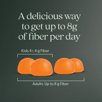 New Chapter Organic Fiber Gummies for Adults & Kids (Age 4+), Plant-Based Prebiotic Fiber for Digestive Health, Vegan, Non-GMO, USDA Organic - dailyvitalstore
