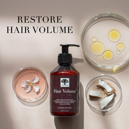 New Nordic Hair Volume Conditioner, Creamy Herbal Recipe to Weightlessly Hydrate, Volumize, Soften & Shine, Vegan, Clean Ingredients, 8.5 Fl Oz - dailyvitalstore