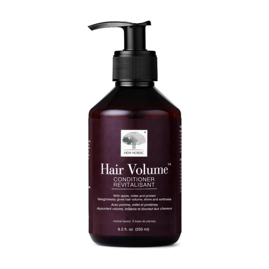 New Nordic Hair Volume Conditioner, Creamy Herbal Recipe to Weightlessly Hydrate, Volumize, Soften & Shine, Vegan, Clean Ingredients, 8.5 Fl Oz - dailyvitalstore