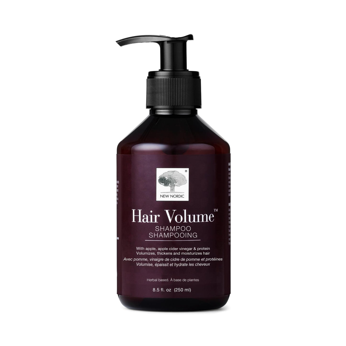 New Nordic Hair Volume Shampoo 250ml - Herbal Volumising Shampoo For Dry Damaged Hair - Suitable for Men and Women - dailyvitalstore