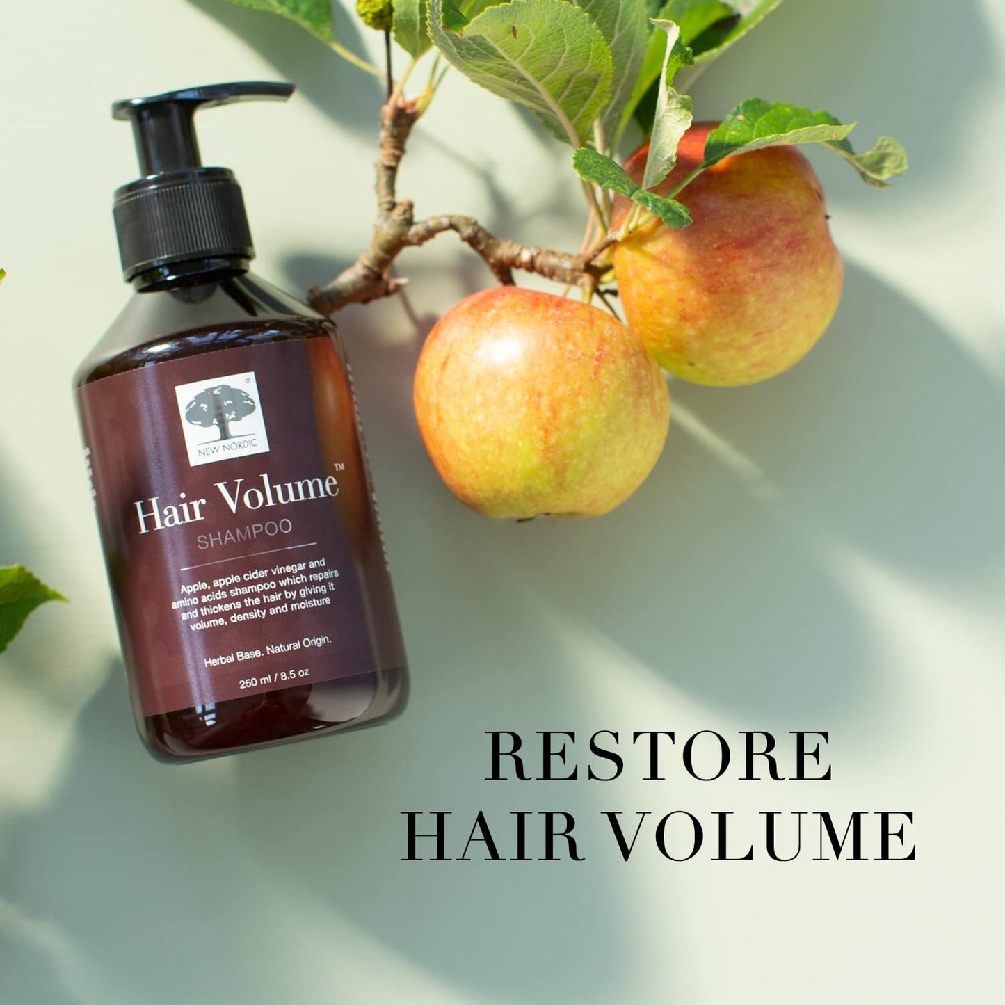 New Nordic Hair Volume Shampoo 250ml - Herbal Volumising Shampoo For Dry Damaged Hair - Suitable for Men and Women - dailyvitalstore