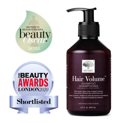 New Nordic Hair Volume Shampoo 250ml - Herbal Volumising Shampoo For Dry Damaged Hair - Suitable for Men and Women - dailyvitalstore