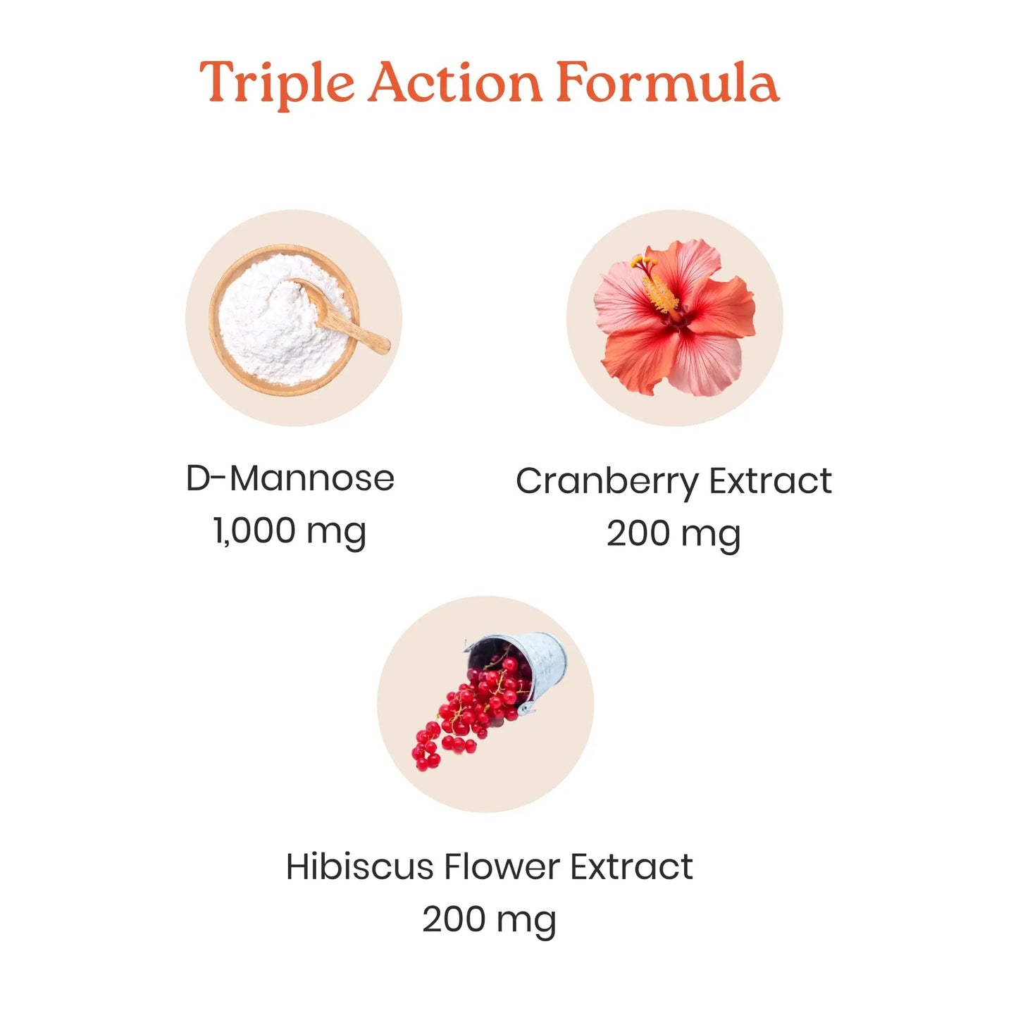 NewLife Naturals D-Mannose Capsules | w/Cranberry and Hibiscus Extracts | Natural Urinary Tract Health Supplement | 1400mg Pure Veggie Powder | 60 Veggie Capsules - dailyvitalstore