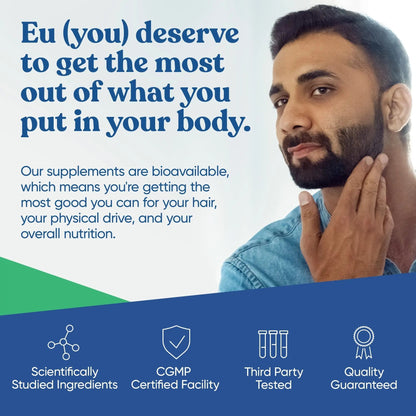 Next Gen Multi for Him Advanced Men’s Multivitamin Supplement – 26-in-1 Multiblend for Beard & Hair Growth, Men’s Reproductive Health - dailyvitalstore