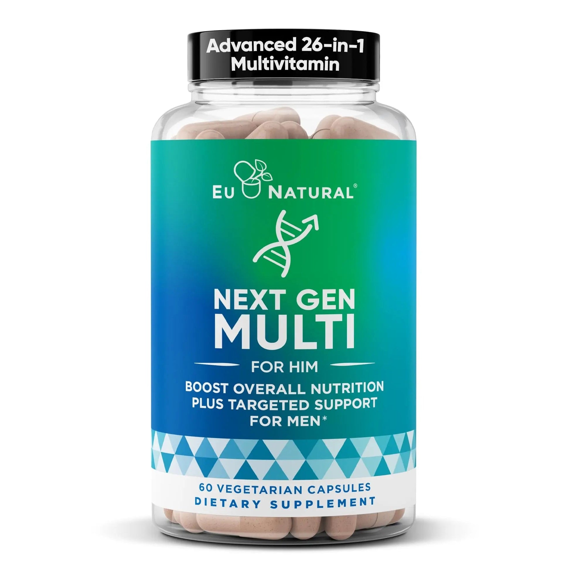 Next Gen Multi for Him Advanced Men’s Multivitamin Supplement – 26-in-1 Multiblend for Beard & Hair Growth, Men’s Reproductive Health - dailyvitalstore