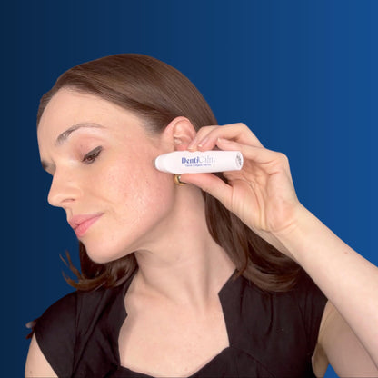 nfuse DentiCalm Soothing Pain Relief for Teeth Grinding and Jaw Clenching (Bruxism), for Jaw, Head and Neck Pain, Stiffness and Tension, Nightguard Discomfort Relief, 0.47 OZ - dailyvitalstore