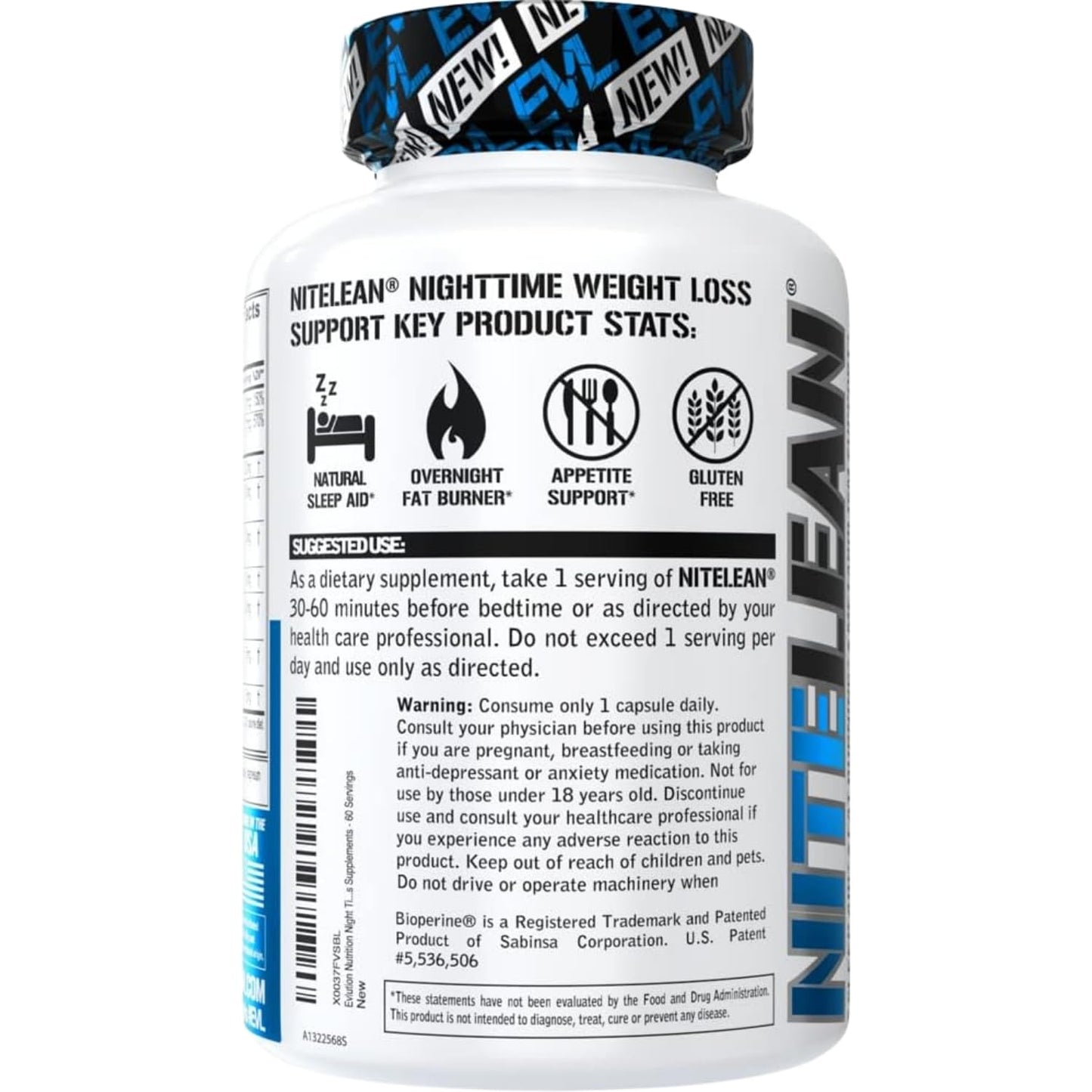 Night Time Fat Burner for Weight Loss Support - Belly Fat Burner for Men & Women with Green Tea and White Kidney Bean Extract - Nighttime Metabolism Booster & Sleep Optimizer to Help Stubborn Fat Loss - dailyvitalstore