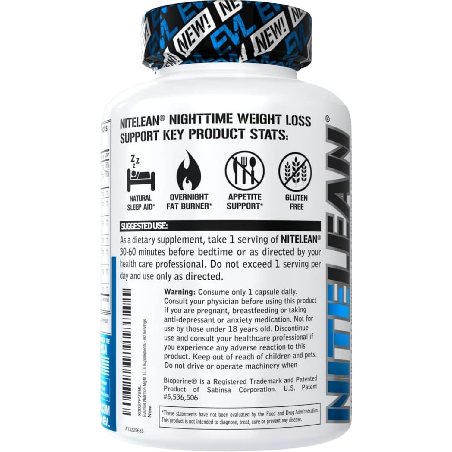 Night Time Fat Burner for Weight Loss Support - Belly Fat Burner for Men & Women with Green Tea and White Kidney Bean Extract - Nighttime Metabolism Booster & Sleep Optimizer to Help Stubborn Fat Loss - dailyvitalstore