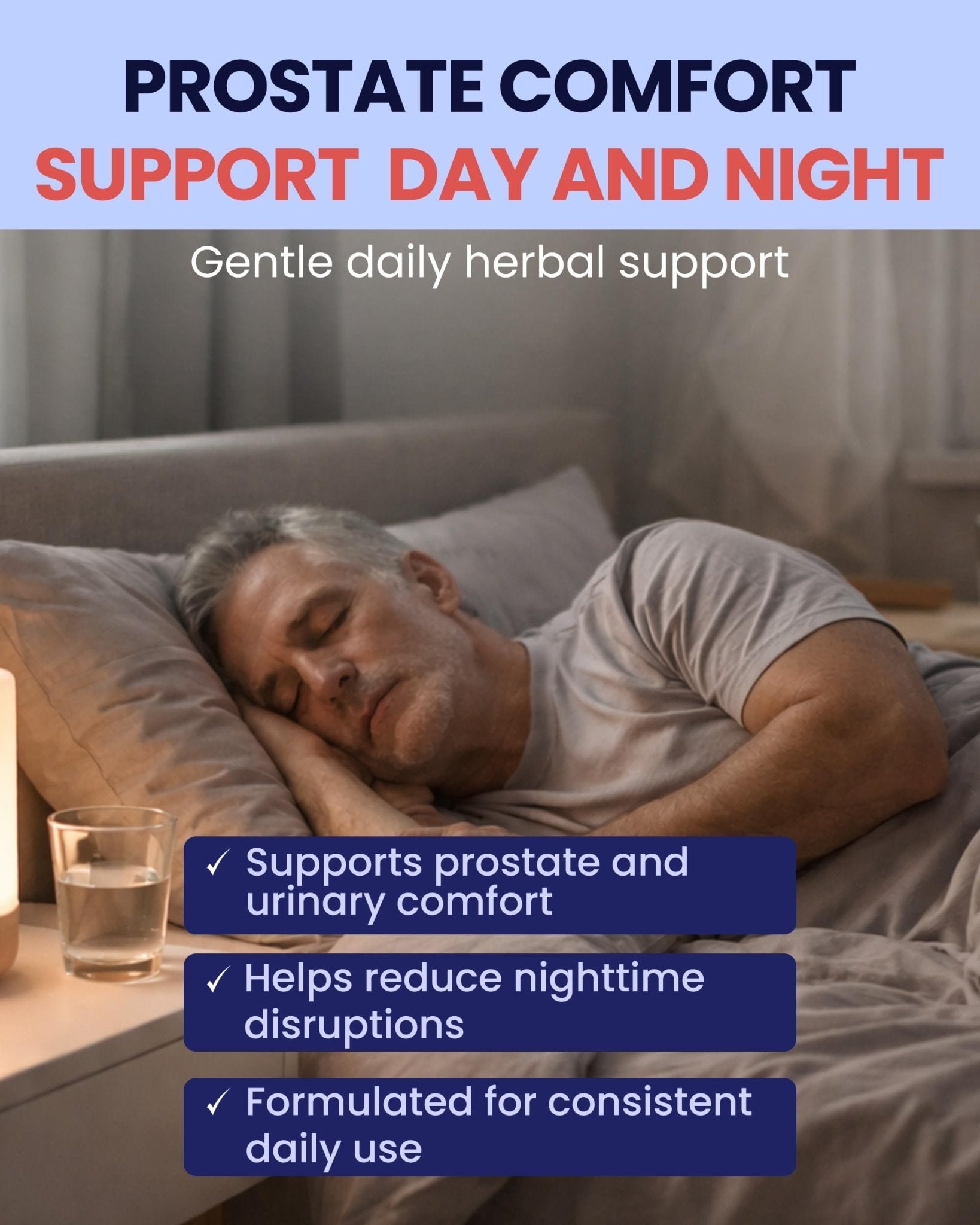 Nirogam Purushrink - BPH Prostate Supplement for Men, Supports Better Sleep & Urinary Health - Natural Ayurvedic Herbal Supplement 120 Tablets - Vegan, Dairy Free, Gluten Free - dailyvitalstore