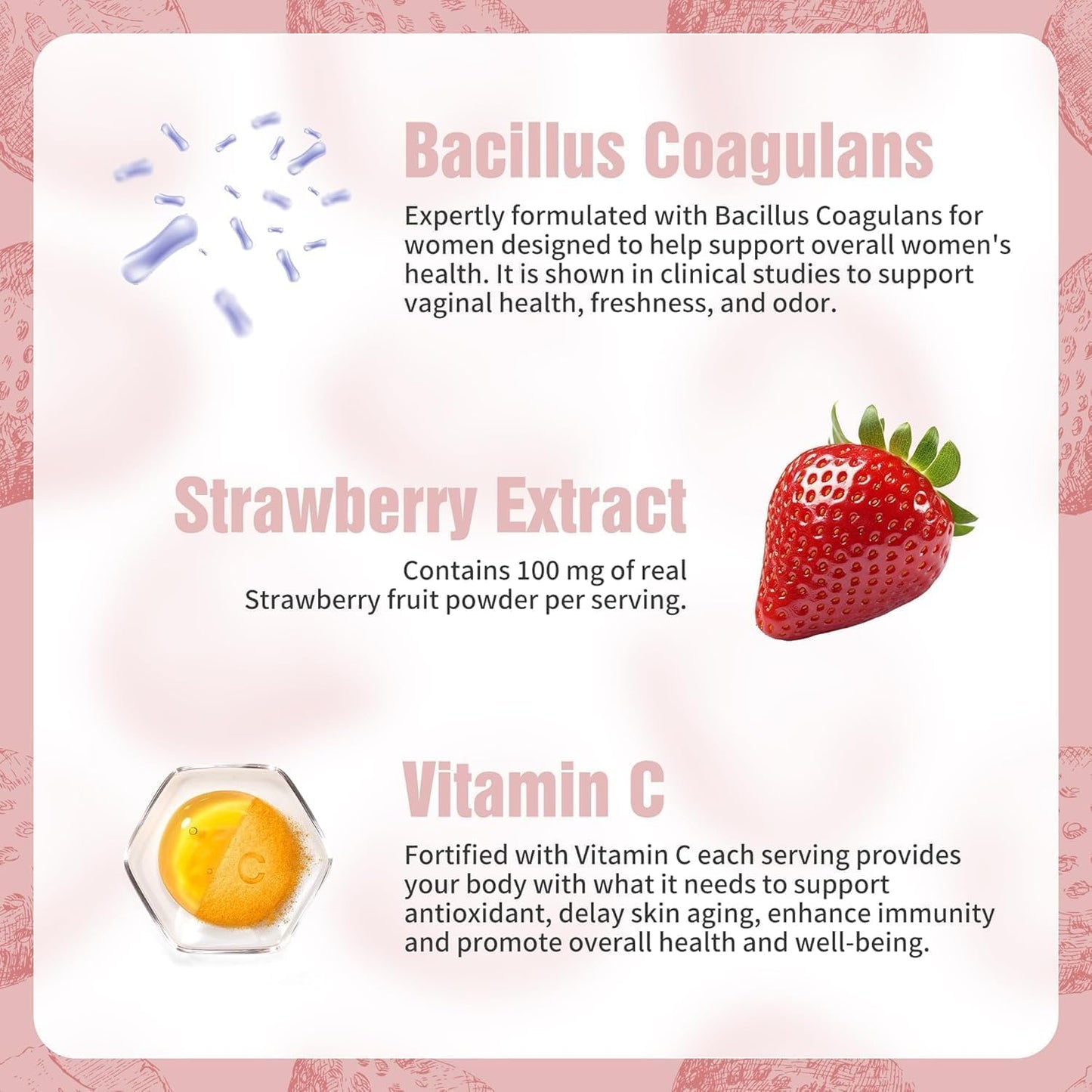NIUSISE Feminine Balance Gummies, Premium Balance Supplement for Women PH Health, Immune Support, Vegan, Gluten-Free - Hawaiian Pineapple - 120 Gummies - 60 Servings 2 Pack. - dailyvitalstore
