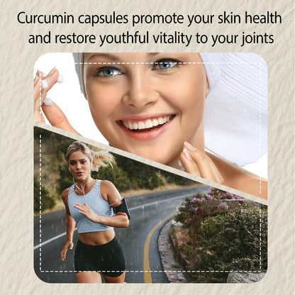 NIVELLE Turmeric Curcumin | Pure Turmeric Curcumin Supplement 1000mg | 95% Curcuminoids with Bee Propolis, Ginger, MCT Oil, Fat Soluble Vitamin C, & Black Pepper | 120 Capsules (1) - dailyvitalstore