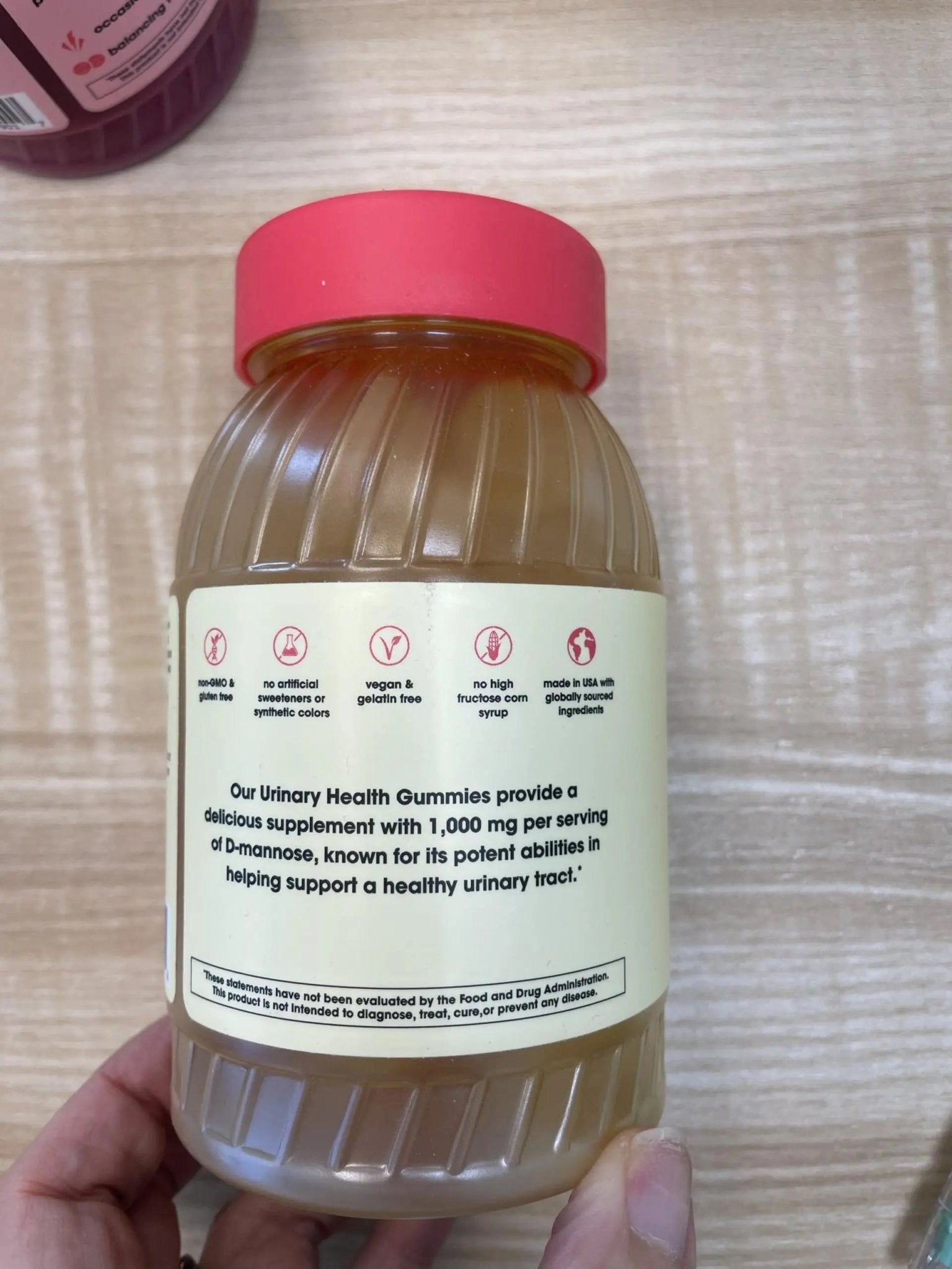 nixit Urinary Tract Health Gummies | 1,000mg D-Mannose | Yuzu & Ginger Flavor | Urinary & Bladder Support Supplement | Aids in Urinary Tract Support | Vegan, Non-GMO & Gluten-Free (60 Gummies) - dailyvitalstore
