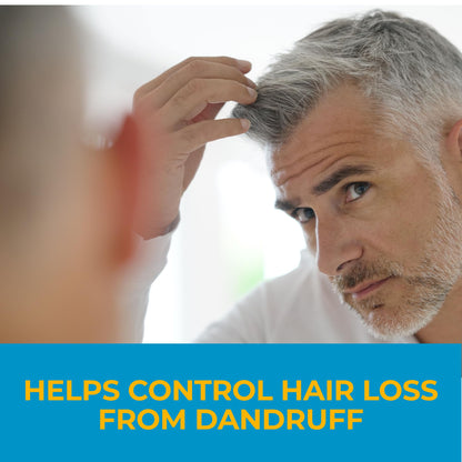 Nizoral Anti-Dandruff Shampoo with 1% Ketoconazole, Fresh Scent, 7 Fl Oz - dailyvitalstore