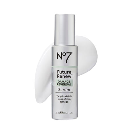No7 Future Renew Damage Reversal Anti Aging Serum for Face - Face Serum for Women with Peptides to Support Skin Repair - Helps Reduce Fine Lines, Wrinkles, - dailyvitalstore