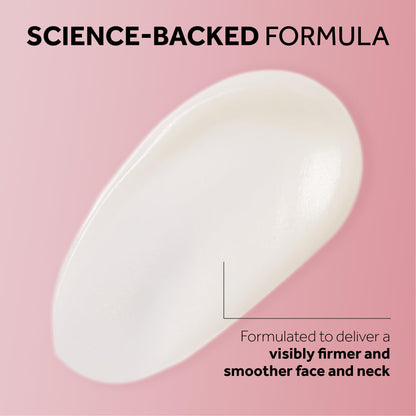 No7 Restore & Renew Multi Action Serum for Face & Neck - Anti Aging Serum for Neck Firming and Tightening - Infused with Hydrating Collagen Peptides - dailyvitalstore