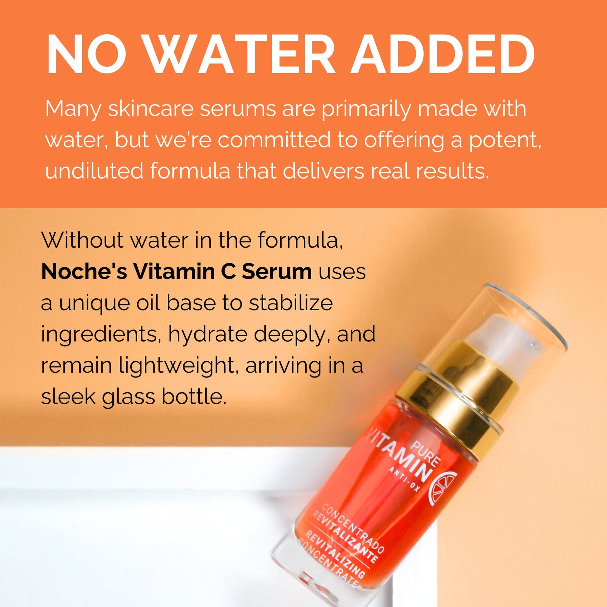 Noche Y Dia Vitamin C Serum for Mature Skin - Made in Spain - Anti Aging Formula Hydrates, Moisturizes, Firms - Targets Sun Spots - dailyvitalstore