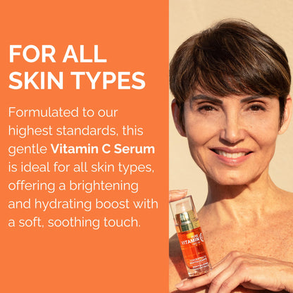 Noche Y Dia Vitamin C Serum for Mature Skin - Made in Spain - Anti Aging Formula Hydrates, Moisturizes, Firms - Targets Sun Spots - dailyvitalstore