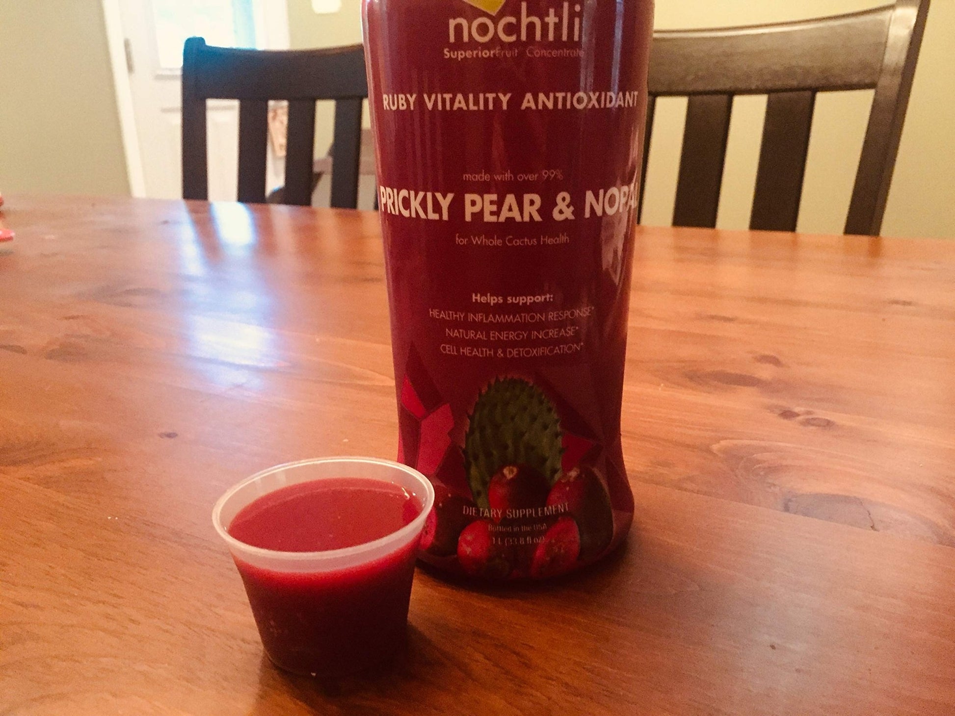 nochtli Recover Prickly Pear Liquid Supplement 1L (4-pack) - dailyvitalstore