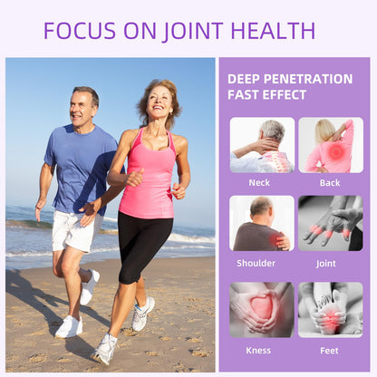 Nodfens Joint Pain Gel, Purple Relief Soothing Massage Cream for Knees, Neck, Feet, Hand Whole Body - dailyvitalstore