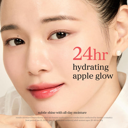 NOONI Korean Lip Oil - Appleberry | Long-Lasting, Moisturizing, Plumping, Revitalizing for Dry Lips, Waterproof, No Peel Off, Hydrating, Nourishing Crystal Clear, Stocking Stuffers, 0.12 FL Oz - dailyvitalstore