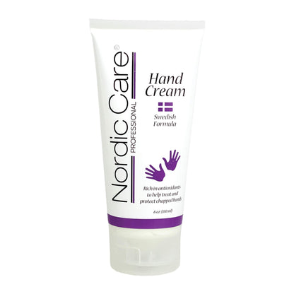 Nordic Care Hand Cream, 6 oz. | Shea Butter Hand Lotion for Dry Hands and Cracked Skin | Paraben & Lanolin-free | Essential Oils, Vitamin A & E, Squalane & Lavender - dailyvitalstore