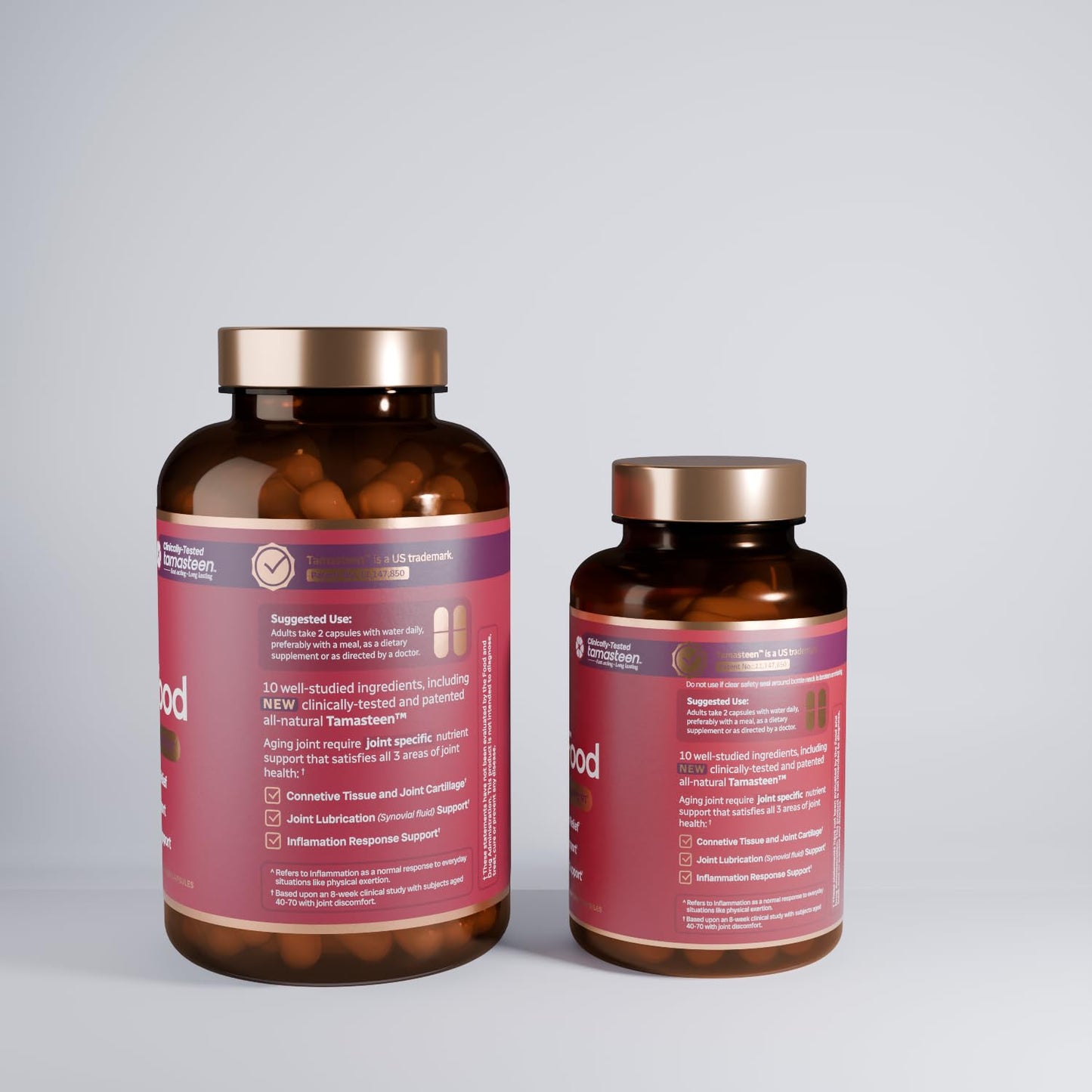 Nordic Healthy Living Joint Food AS SEEN ON TV | Powered by Clinically Studied Tamasteen | Joint Mobility and Comfort with Triple Action Formula (1 Month Supply) - dailyvitalstore