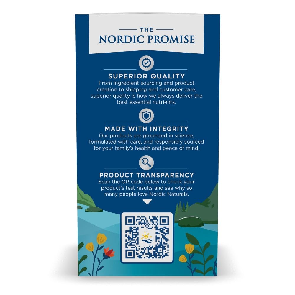 Nordic Naturals Arctic Cod Liver Oil, Lemon - 180 Soft Gels - 750 mg Total Omega-3s with EPA & DHA - Heart & Brain Health, Healthy Immunity, Overall Wellness - Non-GMO - 60 Servings - dailyvitalstore