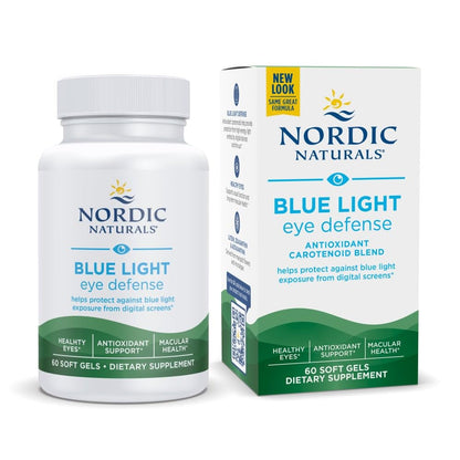 Nordic Naturals Blue Light Defense - 60 Soft Gels - Four Phytonutrients with Complementary Antioxidant Capacities - Supports Retinal Health, Visual Function - Non-GMO - 60 Servings - dailyvitalstore