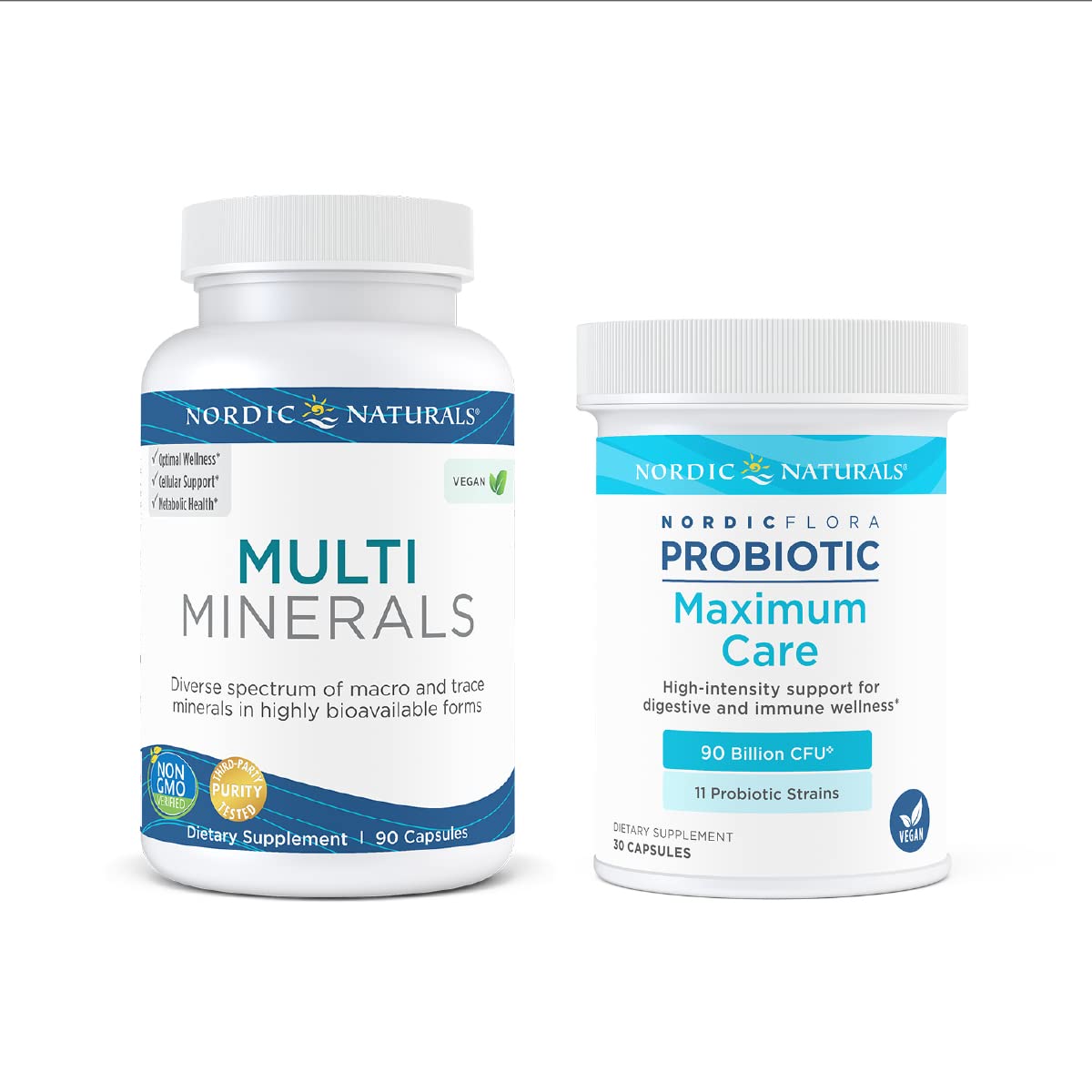 Nordic Naturals for Every Dad Starter Pack - Multi Minerals, Probiotic Maximum Care - dailyvitalstore