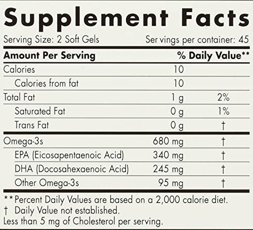 NORDIC NATURALS Junior Ultimate Omega Chewable Softgels, 680 Mg, 90 CT - dailyvitalstore