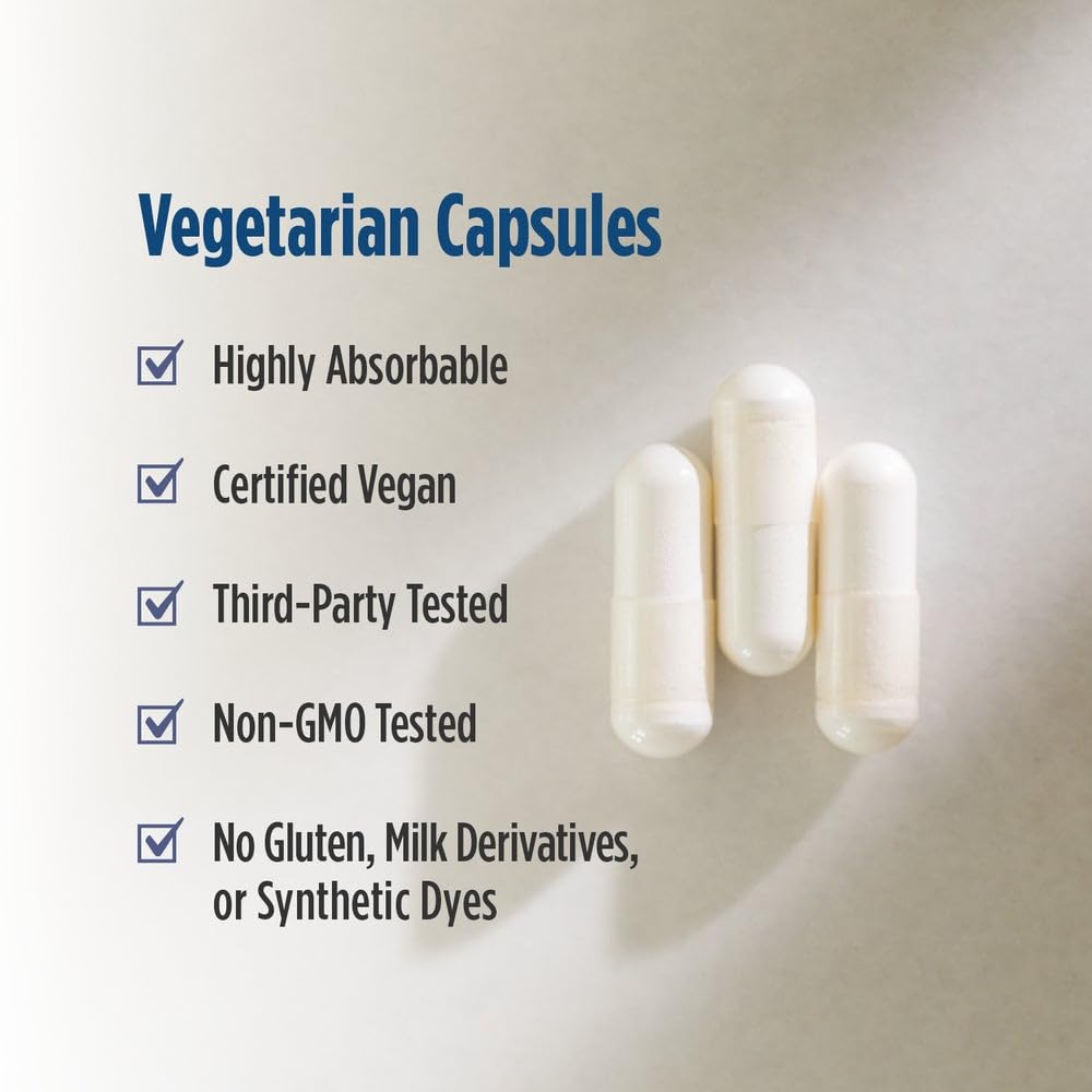 Nordic Naturals Magnesium Complex - 90 Capsules - 225 mg Magnesium, 1.9 mg Iron - Brain & Heart Health, Mood, Energy, & Muscle Relaxation - Non-GMO, Vegan - 30 Servings - dailyvitalstore