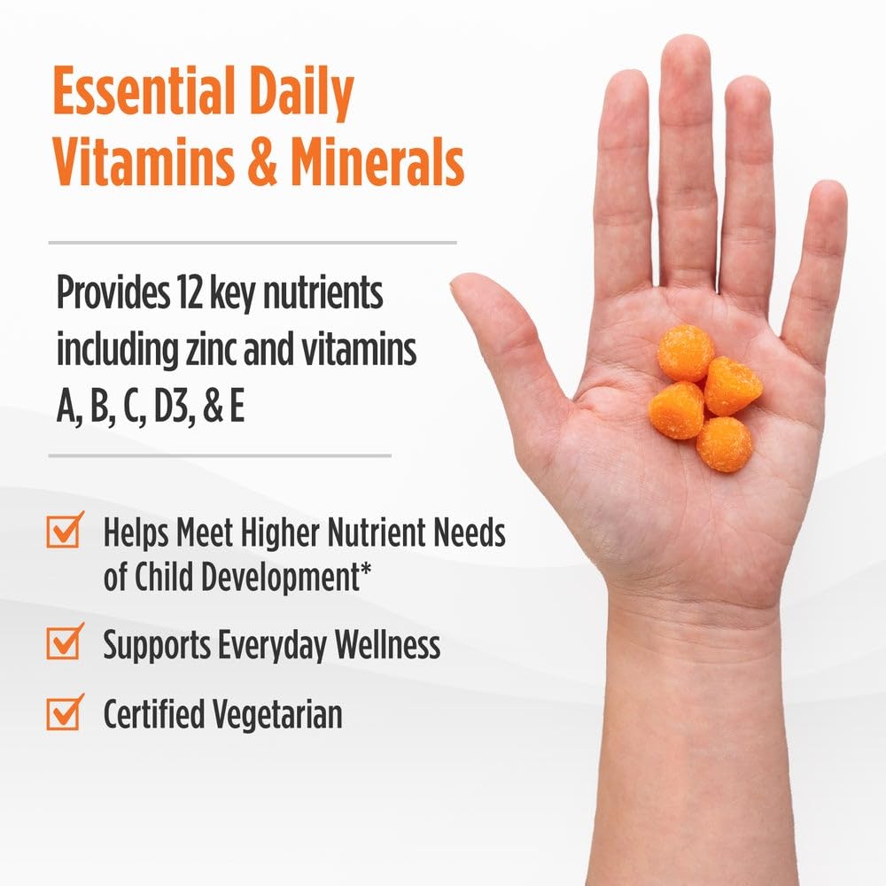 Nordic Naturals Nordic Berries, Citrus - 120 Gummy Berries - Great-Tasting Multivitamin for Ages 2+ - Growth, Development, Optimal Wellness - Non-GMO, Vegetarian - 30 Servings - dailyvitalstore