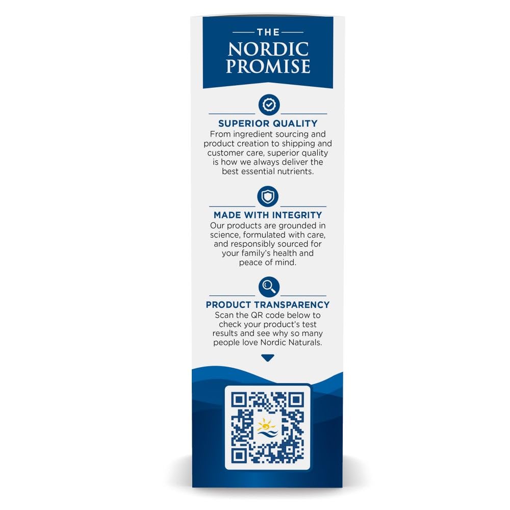 Nordic Naturals Plant-Based Vitamin D3 Liquid - 1 oz - 1000 IU Vitamin D3 - Healthy Bones, Mood & Immune System Function - Non-GMO, Vegan - 60 Servings - dailyvitalstore