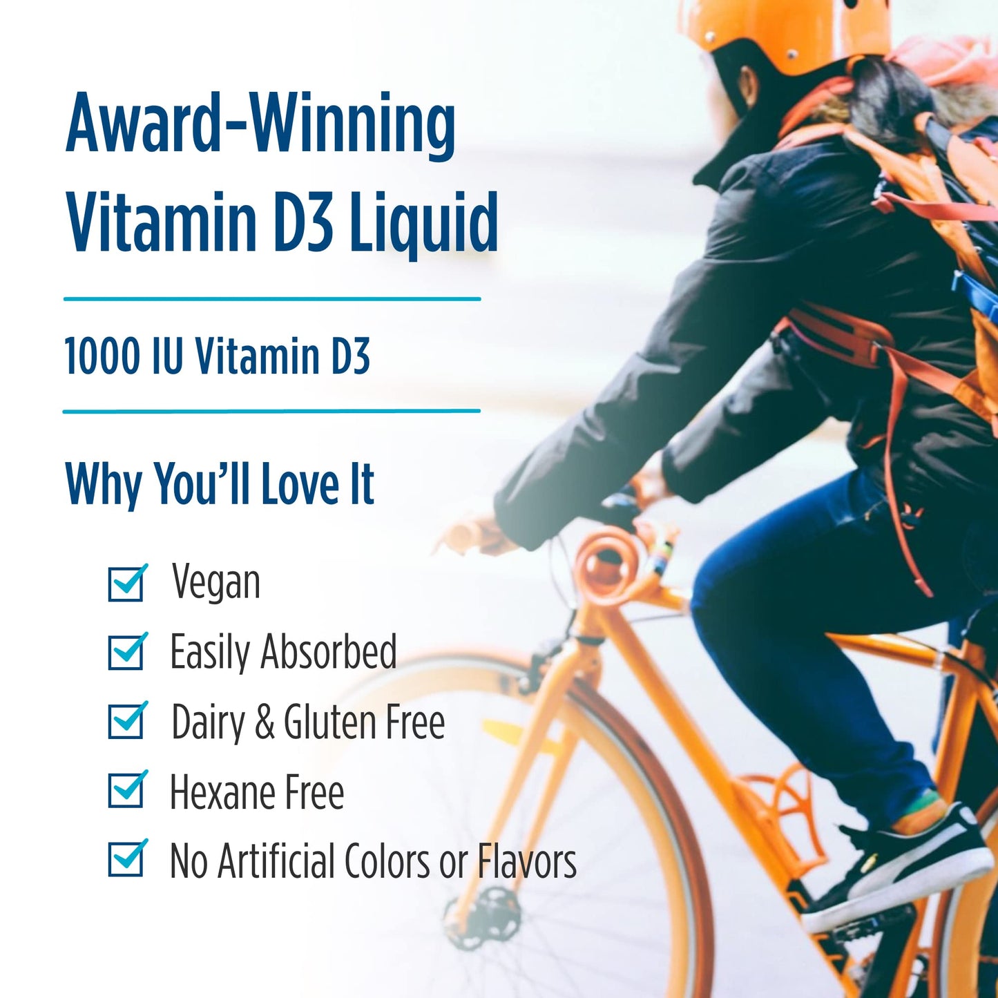 Nordic Naturals Plant-Based Vitamin D3 Liquid - 1 oz - 1000 IU Vitamin D3 - Healthy Bones, Mood & Immune System Function - Non-GMO, Vegan - 60 Servings - dailyvitalstore