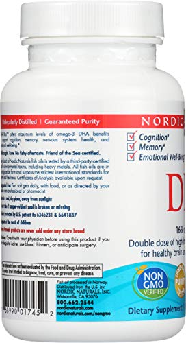 Nordic Naturals Strawberry Dha Xtra 1660 Mg 60 Sg, 60 Ct - dailyvitalstore