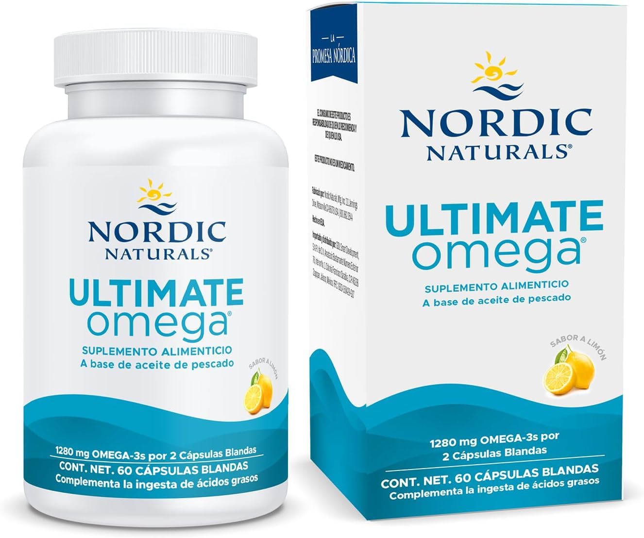 Nordic Naturals, Ultimate Omega 1280 Mg, 60 Count - dailyvitalstore