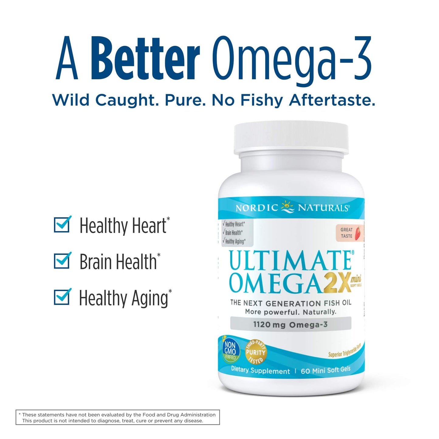 NORDIC NATURALS Ultimate Omega Minis, 60 CT - dailyvitalstore