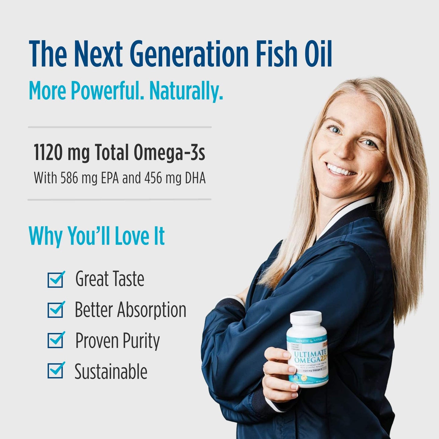 NORDIC NATURALS Ultimate Omega Minis, 60 CT - dailyvitalstore