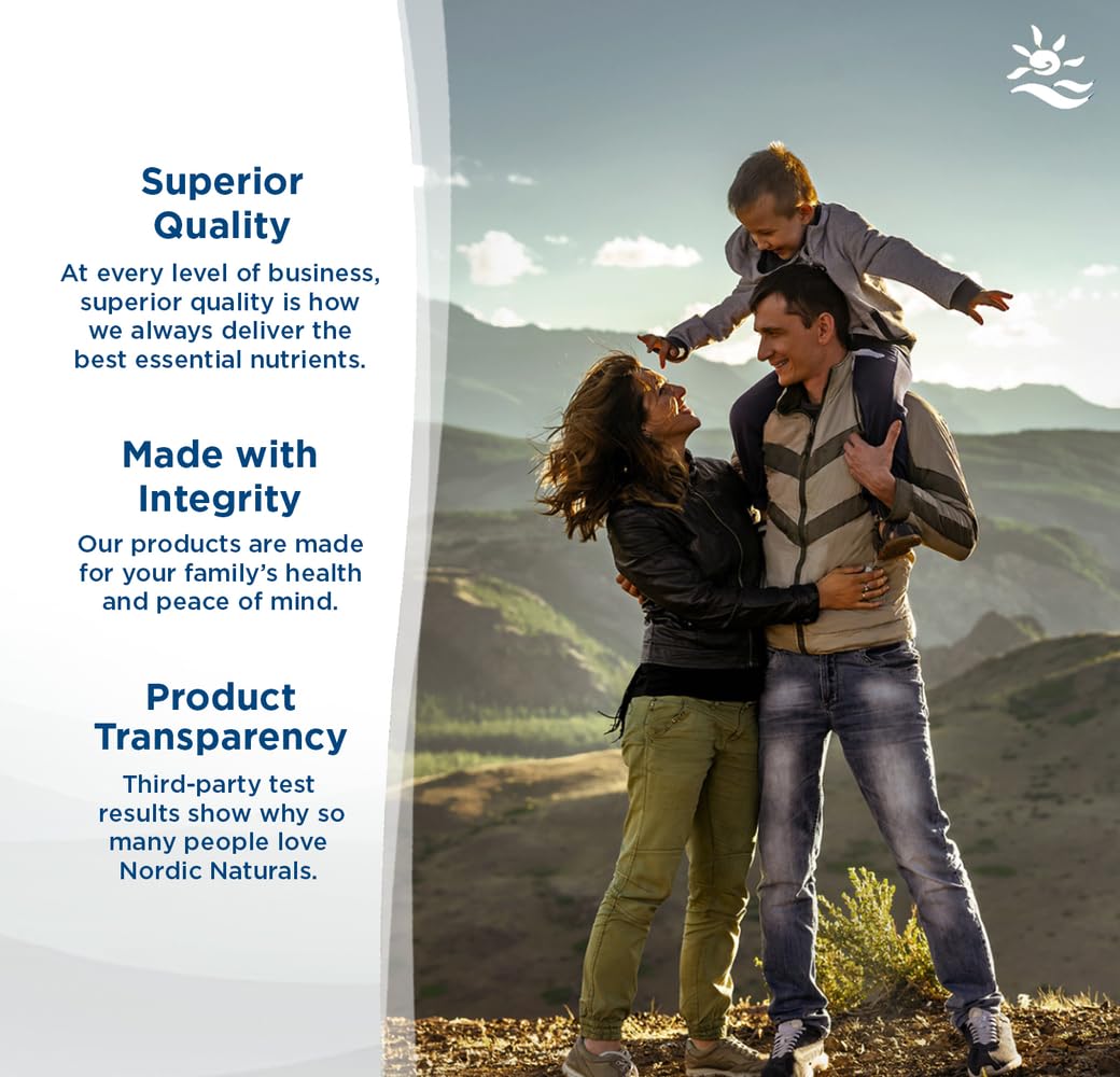 Nordic Naturals Ultimate Omega Xtra Liquid, Lemon Flavor - 8 oz - 3400 mg Omega-3 + 1000 IU Vitamin D3 - EPA & DHA - Brain, Heart, Joint, & Immune Health - Non-GMO - 48 Servings - dailyvitalstore