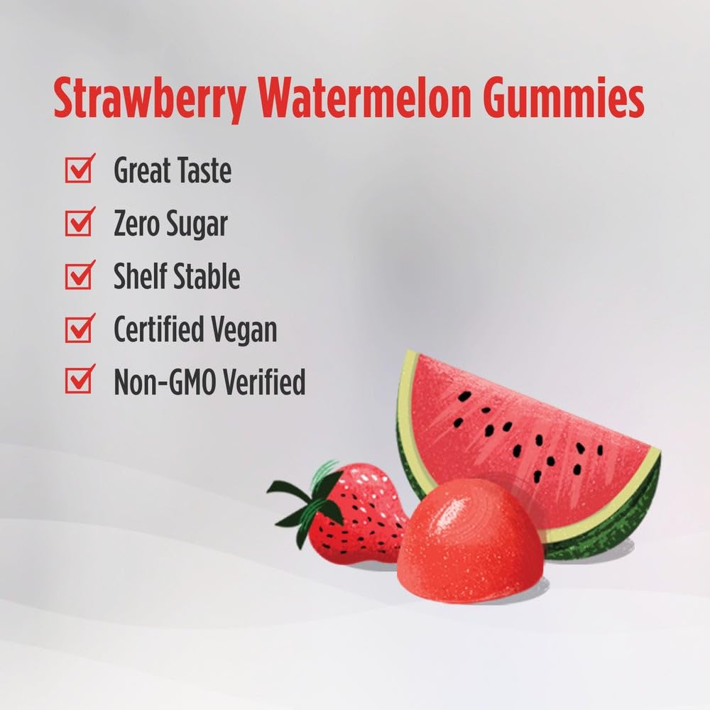 Nordic Naturals Vegan Probiotic Gummies Bundle - Zero Sugar Kids Probiotic Gummies - Strawberry Watermelon Flavor - 30 Gummies, Zero Sugar Probiotic Gummies - Strawberry Watermelon Flavor - 40 Gummies - dailyvitalstore