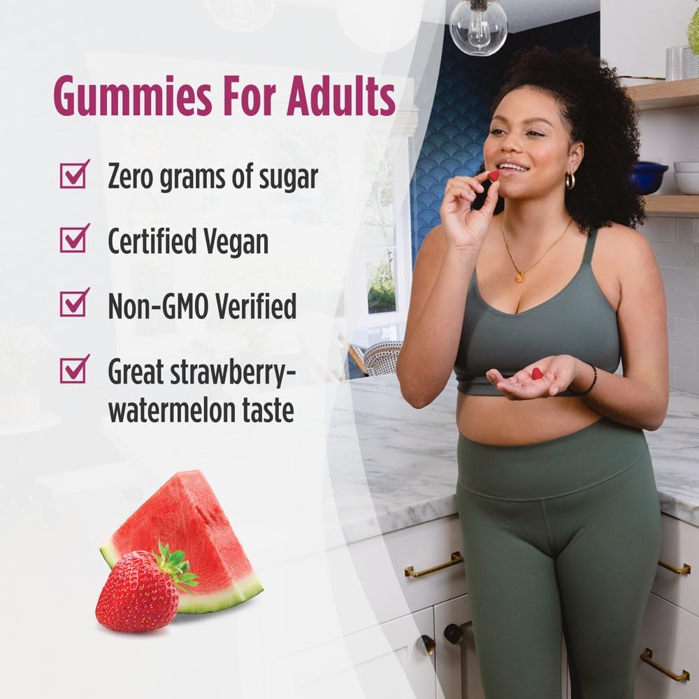 Nordic Naturals Vegan Probiotic Gummies Bundle - Zero Sugar Kids Probiotic Gummies - Strawberry Watermelon Flavor - 30 Gummies, Zero Sugar Probiotic Gummies - Strawberry Watermelon Flavor - 40 Gummies - dailyvitalstore